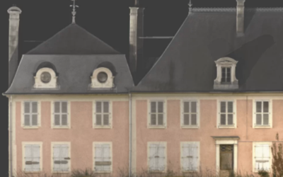 Plans de façades et héberge d’un château